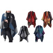 Women's Front Cardigan Blanket Wraps 